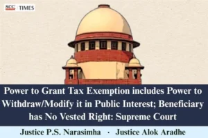 Electricity duty exemption withdrawal