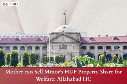 Mother can sell minor's share