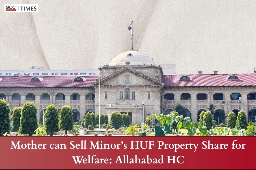 Mother can sell minor's share