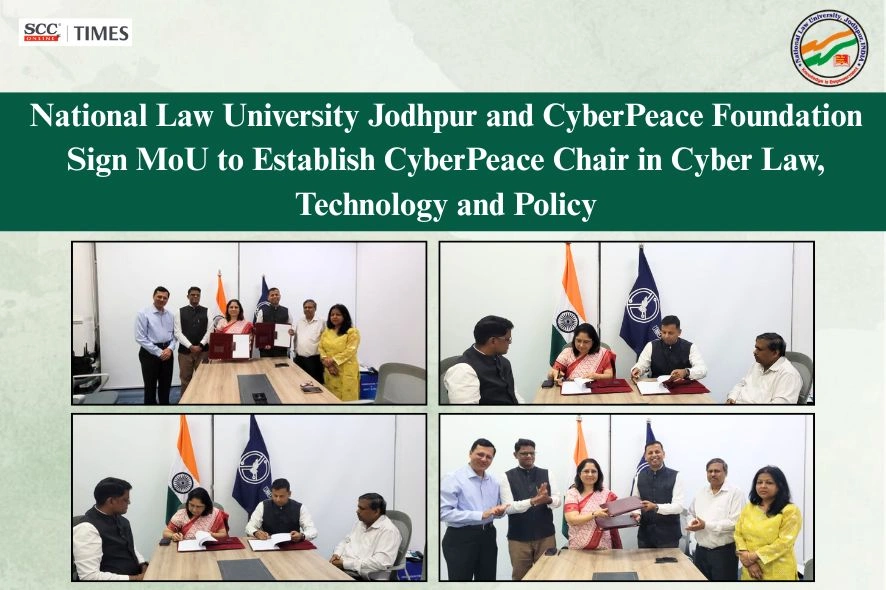 NLU Jodhpur CyberPeace MoU