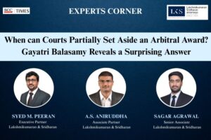 Partial Annulment Arbitral Award India