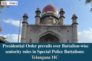 Presidential Order prevails over State Service Rules