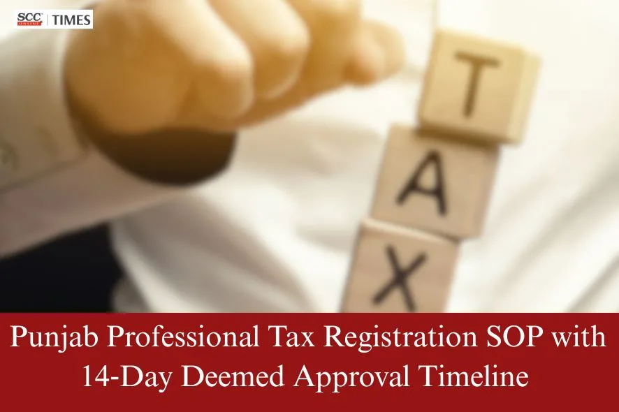 Punjab Professional Tax Registration SOP