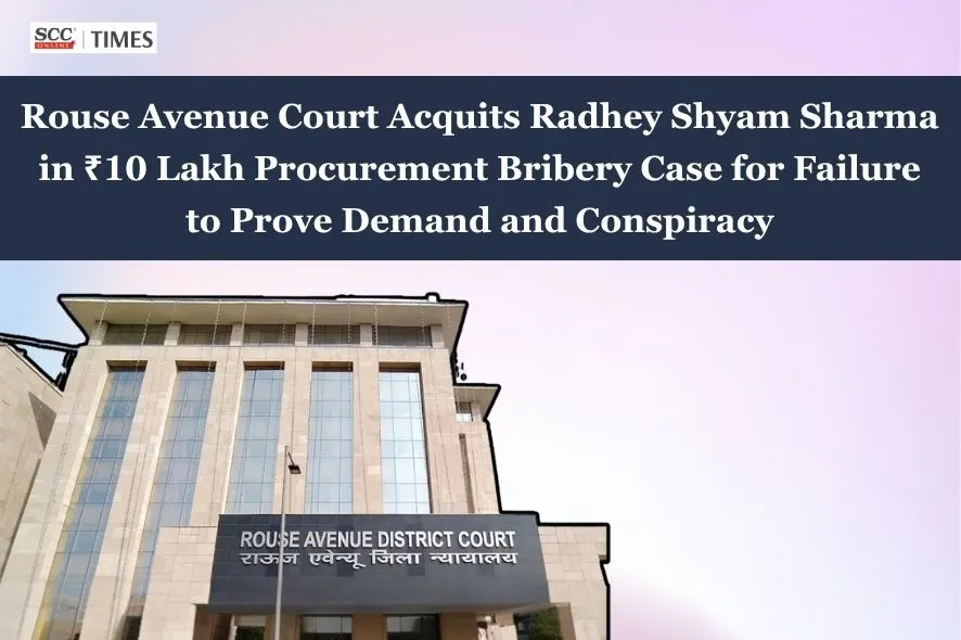 Radhey Shyam Sharma acquittal case