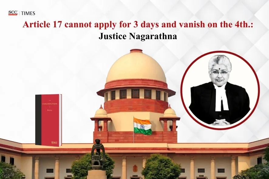 Sabarimala hearing Article 17