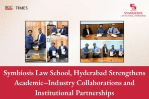Symbiosis Law School Hyderabad law firm MoU 2026