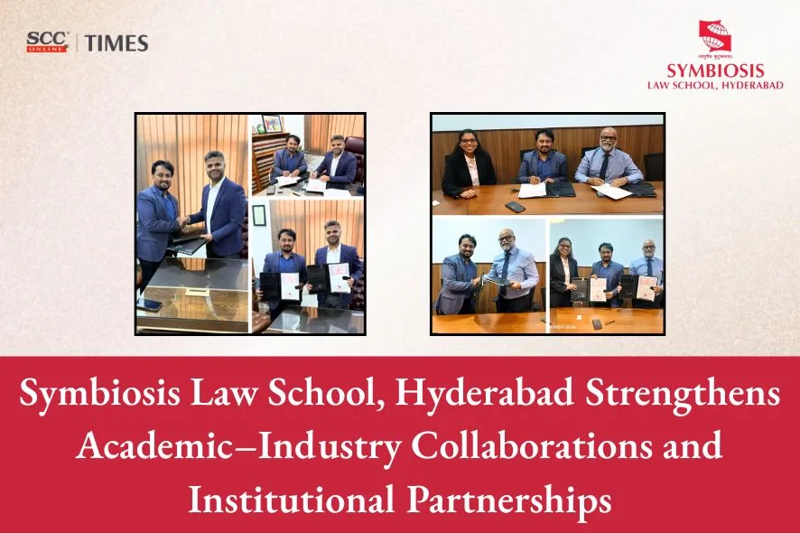 Symbiosis Law School Hyderabad law firm MoU 2026