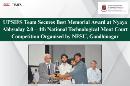 UPSIFS Best Memorial award Nyaya Abhyuday 2.0 2026