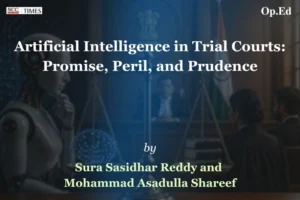 artificial intelligence in trial courts India legal analysis