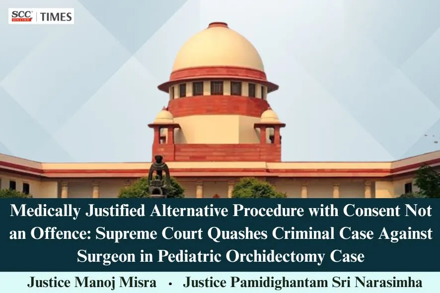 criminal case against surgeon quashed