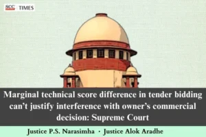 judicial restraint in contractual matters