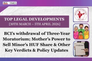 weekly Legal Developments India