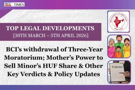 weekly Legal Developments India